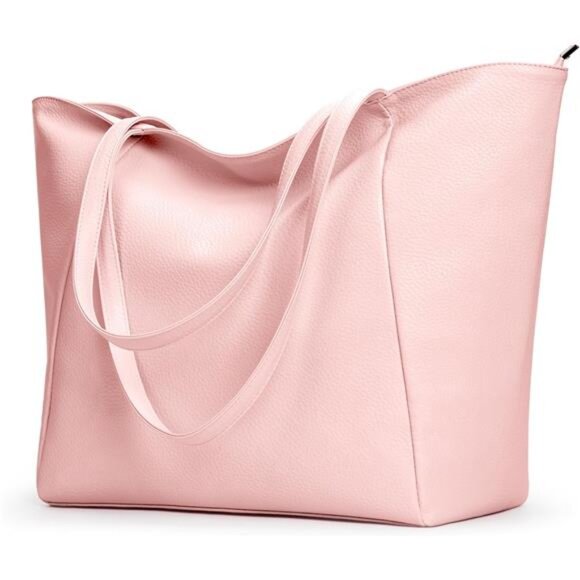 Large Tote Bag Pink - Picture 1 of 3